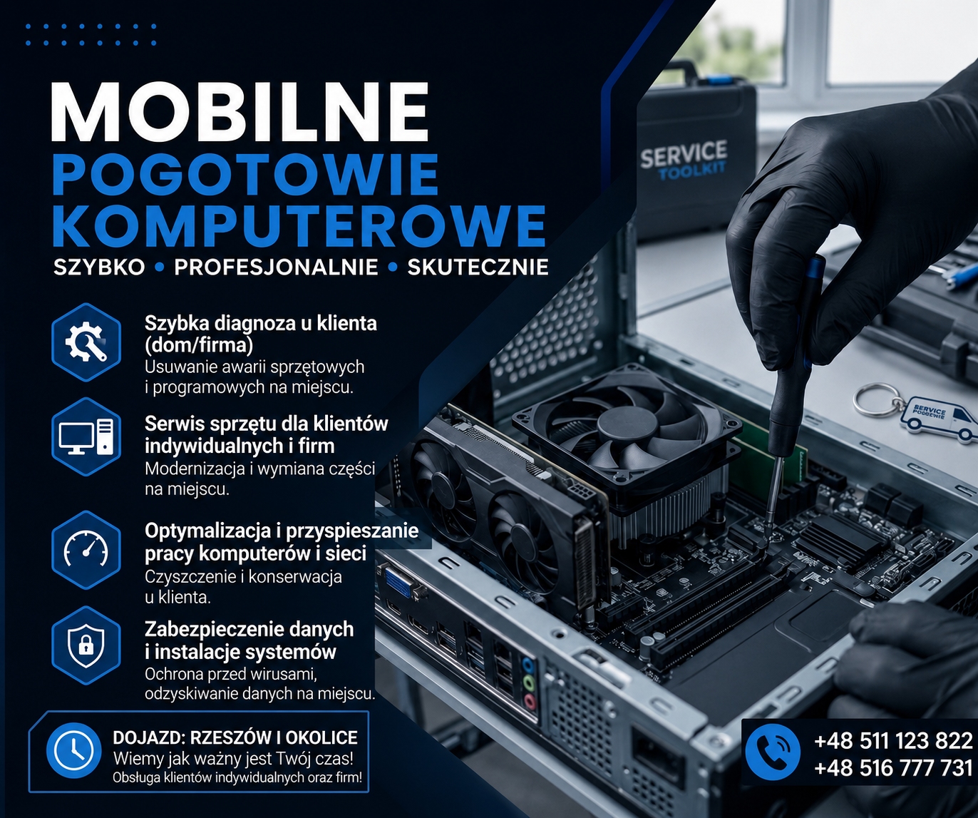 Pogotowie komputerowe z dojazdem do Twojego domu lub firmy